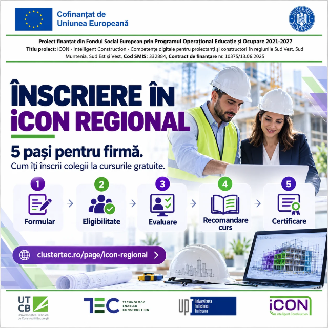 Înscrierea în ICON Regional, pas cu pas
