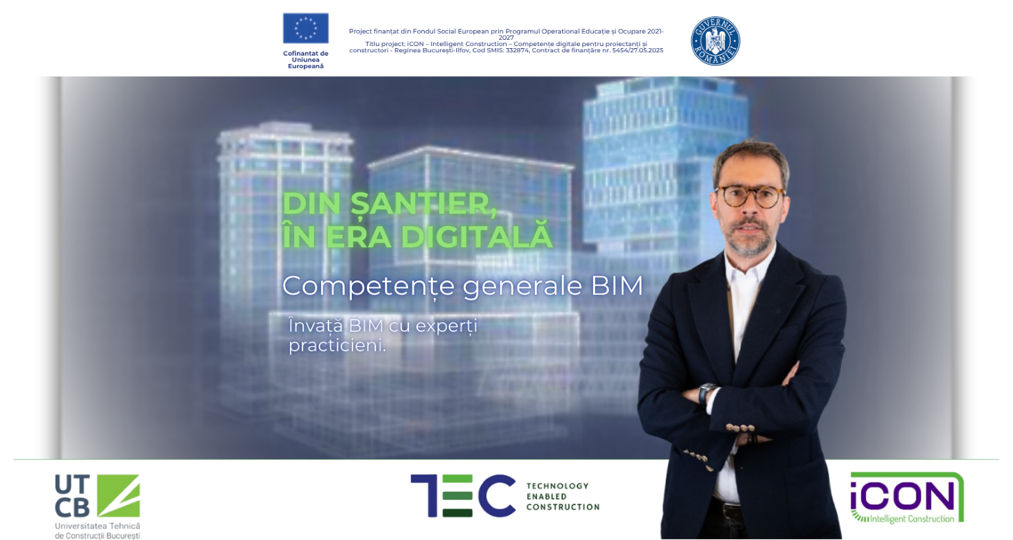 „BIM – Competențe Generale” - Adrian Ghencea susține o nouă grupă