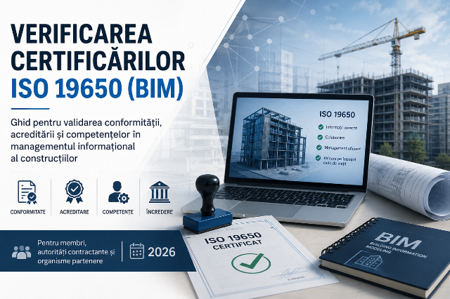 Verificarea certificărilor BIM conform ISO 19650